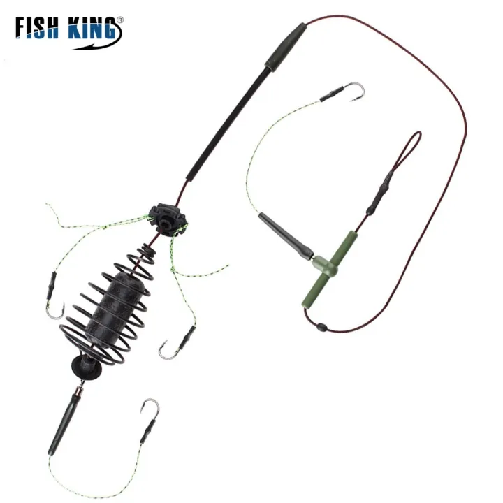 FISH%20KING%2030-80g%20Carp%20Fishing%20Bait%20Cage%20Line%20Group%20High%20Carbon%20Steel%20Metal%20Feeder%20Hook%20Sinking%20Artificial%20Lure%20Accessories%20-%20Image%202