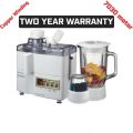 3 in 1 Juicer Blender and Grinder machine 7030 motor installed (TWO YEAR WARRANTY). 