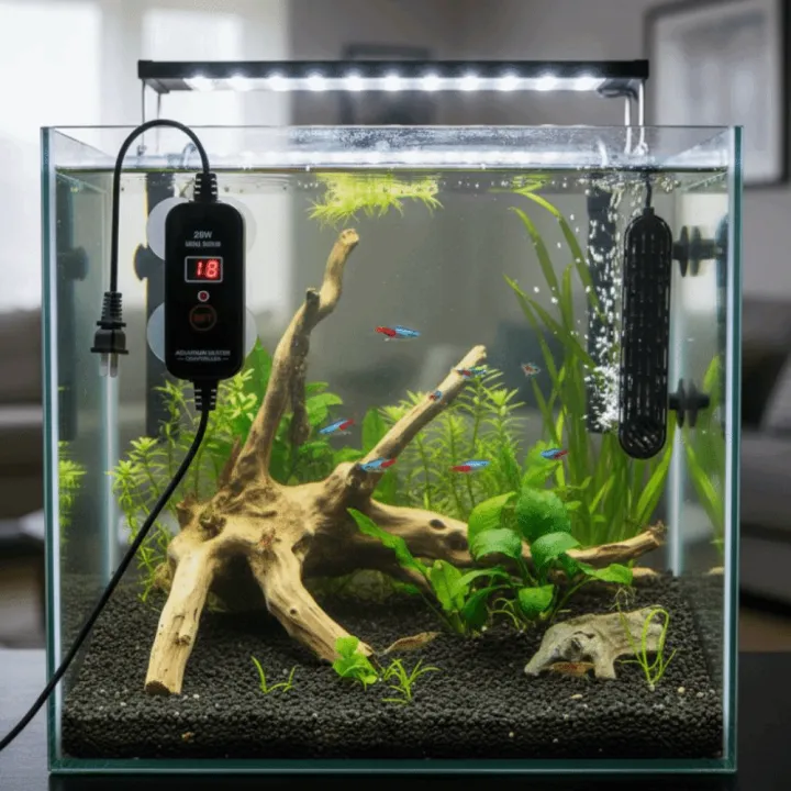 15-34%C2%B0C%20Fish%20Tank%20Heating%20Rod%20Adjustable%20LCD%20Display%20Mini%20Aquarium%20Heater%20Temperature%20Control%20Aquarium%20Submersible%20Heater%20-%20Image%204