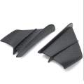 Universal Motorcycle Side Wing Mat Carbon Fiber Black Universal for All faring Bike PWW-2. 