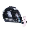 HELMET CHIN MOUNT HOLDER WITH BLUETOOTH BUTTON  FOR MOBILE & GO-PRO. 