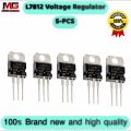5Pcs- A Class LM7805 L7805CV L7805 7805 5V 1.5A Voltage Regulator IC 3 Pin TO-220 Package Fixed 5V Positive Voltage Regulator IC Electrical Circuitry & Parts. 