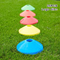 Pack of 25 Football Disc Soccer Marking Coaching Cones Portable Outside Baseball Basketball Skateboard Training.