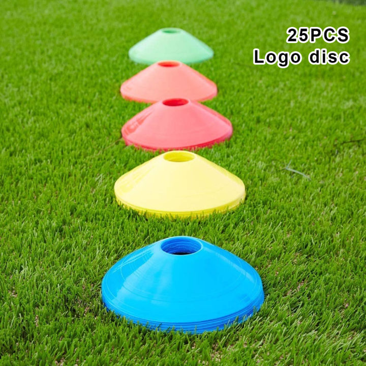 Pack%20of%2025%20Football%20Disc%20Soccer%20Marking%20Coaching%20Cones%20Portable%20Outside%20Baseball%20Basketball%20Skateboard%20Training%20-%20Image%204