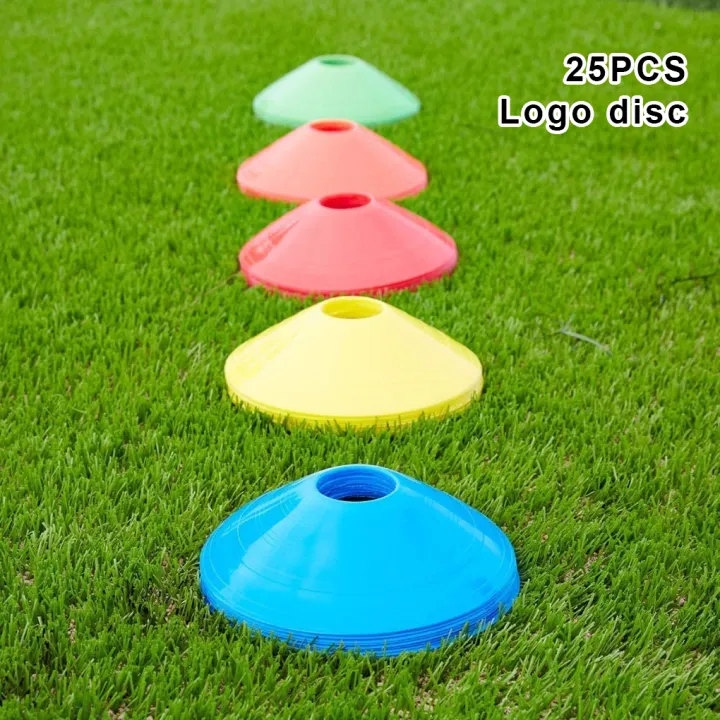 Pack%20of%2025%20Football%20Disc%20Soccer%20Marking%20Coaching%20Cones%20Portable%20Outside%20Baseball%20Basketball%20Skateboard%20Training%20-%20Image%204