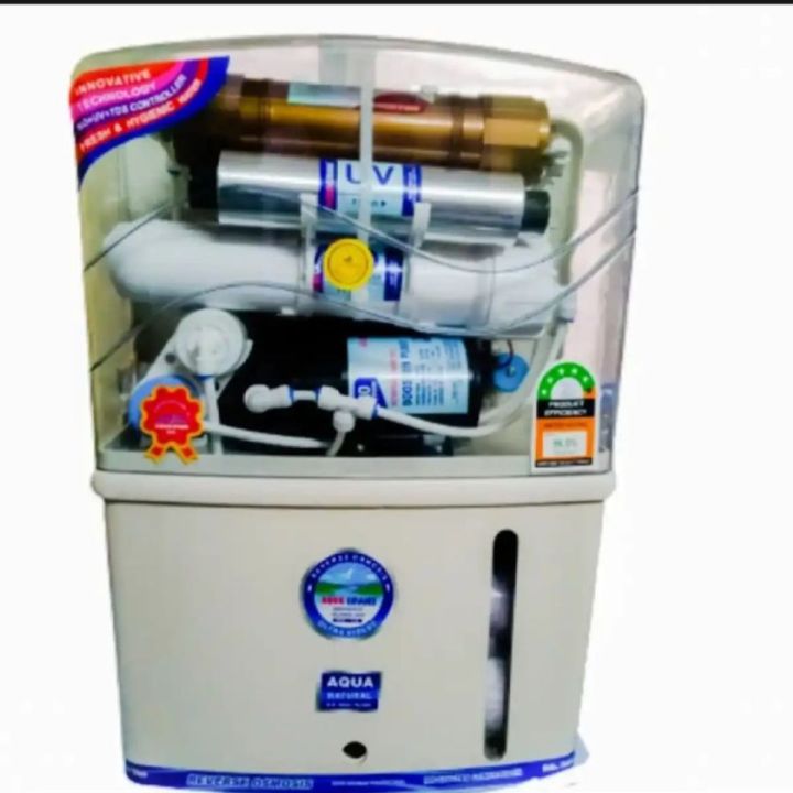 New Aqua Grande plus Ro+Uv+Uf+tds controler with copper Cartage + Pre filter Housing set