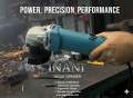 INANI 1100Watt Angle Grinder 4inch (100mm). 