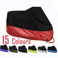 Motorcycle Cover Universal Outdoor UV Protector Scooter All Season Waterproof Bike Rain Dustproof Cover M L XL 2XL 3XL 4XL 190T. 