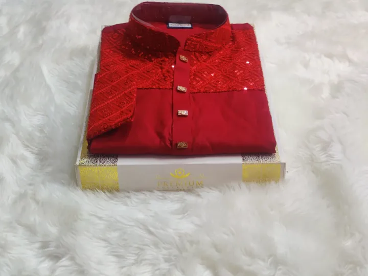 Eid%20spcial%20mens%20New%20design%20semilong%20panjabi%20-%20Image%203