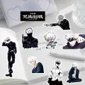 10/30/75pcs Cool Anime Jujutsu Kaisen Stickers Satoru Gojo Decals Skateboard Laptop Motorcycle Waterproof Classics Toys Sticker. 