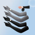 1/2/4 Pairs of UV-Resistant Sport Driving Outdoor Gloves with Full Finger Sleeves and Touchscreen Function for Long Gloves. 