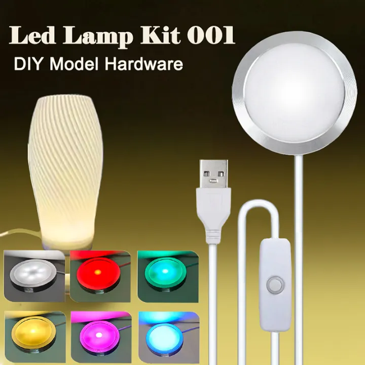 For Bambu Lab Led Lamp Kit 001 3D Printing DIY Model LED Lamp Kit 3D ...