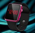 1Pcs Water Proof Black  DegitalSports Watch Dry Cell Powered Youth Students Watch Led Degital Touch Display  Sports Watch For Kids Boys And Girls. 