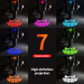 New motorcycle projection lights electric vehicle floor lights rear projection lights LED ambient lights high brightness warning. 