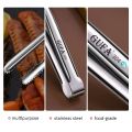 Barbecue Food Tong Non-Slip Cooking Clip Stainless Steel Portable Picnic Tweezer Salad Steak Clamp Bread Tongs Kitchen Gadgets.