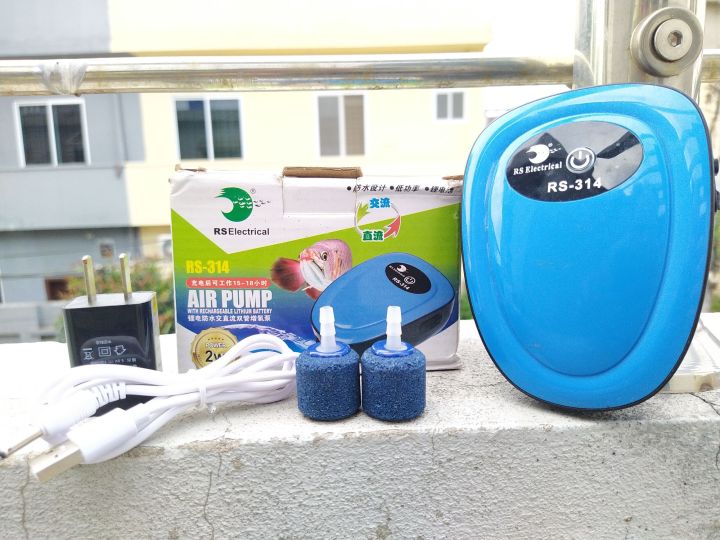 AC/DC Air Pump RS Electrical RS-314, Double Nozzle AC/DC Air Pumps, RS ...