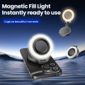 Magnetic Fill Light LED Selfie Portable Adjustment Cool Warm Soft Light Mobile Phone Taking Photos Universal Pocket Fill Light. 