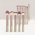 13PCS Makeup Brush Set Foundation Concealer Powder Eyeshadow Blush Brush Kabuki Blending Cosmetic Beauty Tool for Face. 