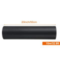 Kraft Paper Black Paper Roll Construction Poster Board Wrapping Art Paper Roll Bulletin Board  Packing Eco-friend Papers. 