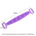 Body Sponge Silicone Back Brushes Bath Towels Scrubber Rubbing Back Peeling Massage Shower Belt Extended Skin Clean Brushes.