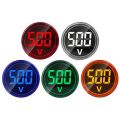 Digital panel indicator light with volt.