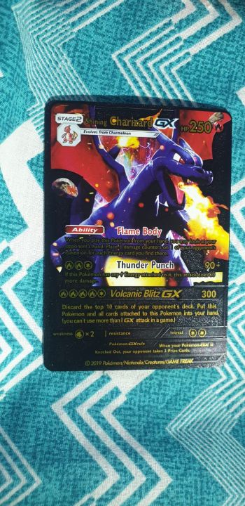 Pokemon card Shinning charizard GX | Daraz.pk