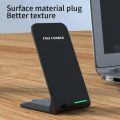 Wireless Charger Stand Pad for iPhone 17 16 15 14 13 12 Pro Phone Chargers Induction Fast Charging Dock Station.