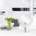 Table Vanity Magnifying Makeup Mirror Double Sided 1X 2X Magnification Cosmetic Compact Mirror Transparent Portable Handheld. 