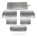 SHINEKA Car Window Visor Sunshade Heat Insulation Kit For Suzuki Jimny JB64 JB74 2019 2020 2021 2022 2023+ Exterior Accessories. 