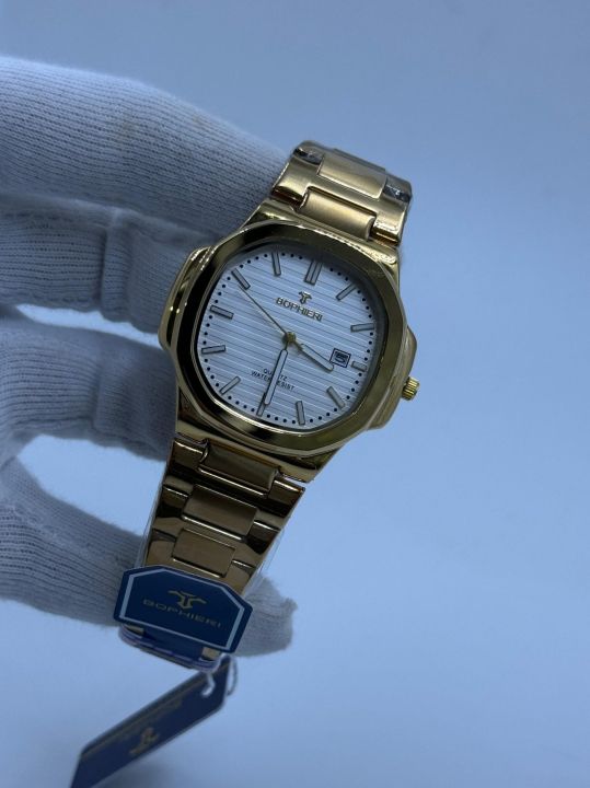 BOPHIERI Stainless Steel Watch water resistent 10M