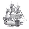 Flying Dutchman 3D Metal Puzzle Model Kits DIY Laser Cut Puzzles Jigsaw Toy For Children.