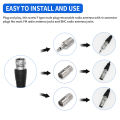 Multi-Purpose Antenna Two-In-One (Ground Wave + Radio) Radio Antenna Fm/Am Antenna Dab Digital Antenna Dvb-T Tv Antenna Universal Telescopic Rod Digital Tv Antenna.