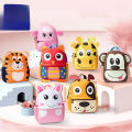 Children's Backpack Kindergarten Baby Cartoon Backpack Three-dimensional Diving Material Lightweight Spine Protection Backpack.