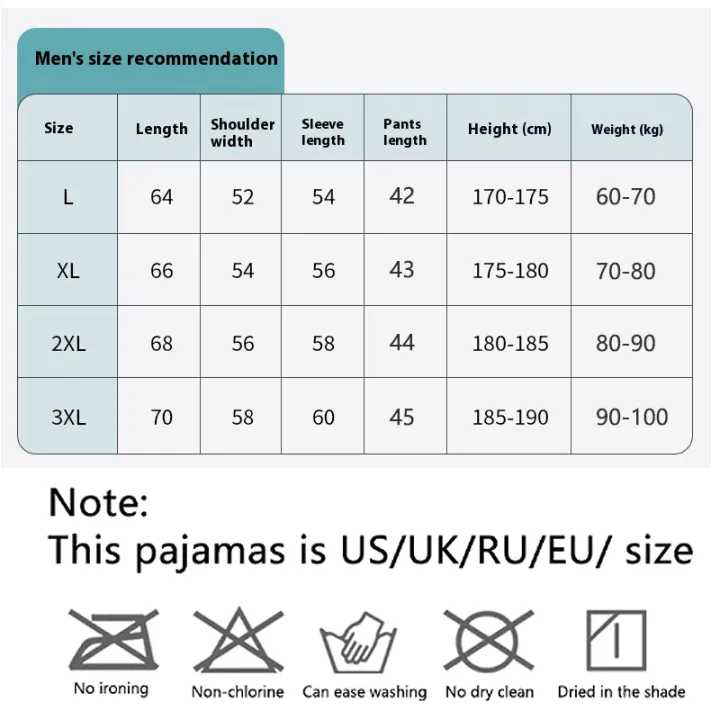 Large%20Size%20Men%20Pajamas%20Set%20Ice%20Silk%20Cartoon%20Bear%20Short-Sleeved%20Student%20Two-Piece%20Cardigan%20Lapel%20Smiley%20Letters%203xl%20Code%20Pajamas%20-%20Image%206