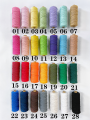 3mm 100% Cotton Cord Colorful Handmade Rope Twisted Macrame String DIY Home Wedding Decoration Supply Film Packaging 100m. 