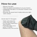Exfoliating Mitt bath gloves, shower scrubber, body scrubbing, cleaning body -1pics. 