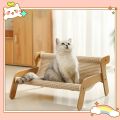 Cat Scratcher Couch Bed Sofa Shape Cute Cat Bed for Sleeping Playing Resting Lounge Bed Cat Lounge Chair Scratching Board. 