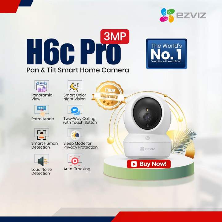 EZVIZ H6c Pro 2k 3 MP