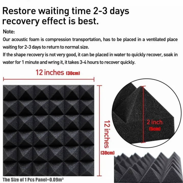 1PC%20Soundproofing%20Foam%20High-density%20Flame-retardant%20Pyramid%20Noise%20Sound-Absorbing%20Acoustic%20Foams%20Sound%20Treatment%20Panel%20-%20Image%205