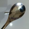 NOVA 6 pcs stainless steel long sup spoon 6 inches long silver colour. 