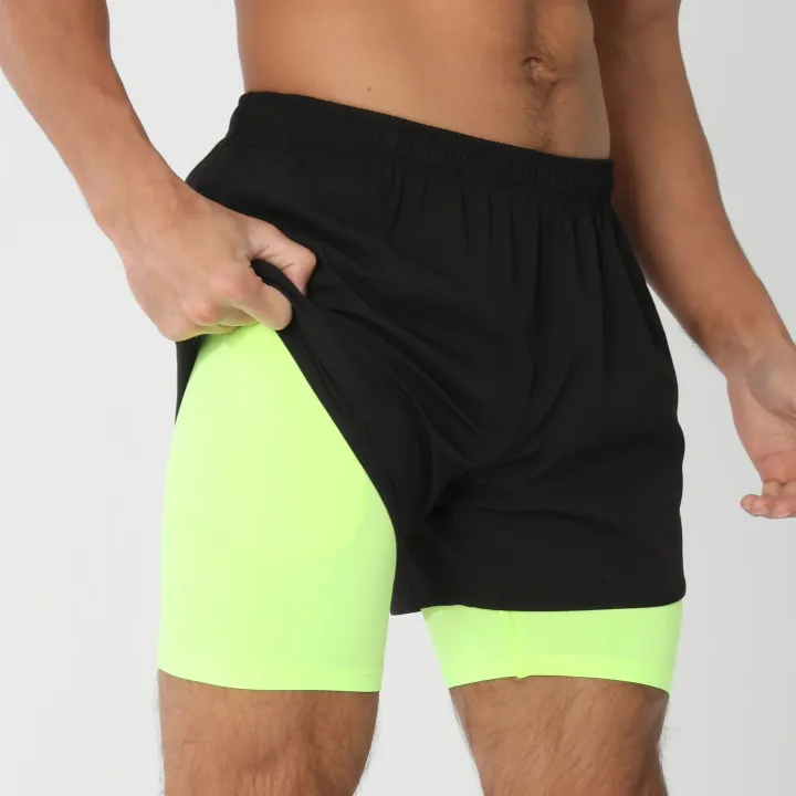 Gym%20Shorts%20Men%20Running%20Shorts%20with%20Liner%20Pockets%20Towel%20Loop%20Quick%20Dry%20Lightweight%20Workout%20Men's%20Breathable%20Athletic%20Sport%20Shorts%20-%20Image%202