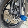 For Yamaha XMAX300 XMAX 300 250 Accessorie Front Fork Wheel Fall Protection Frame Slider Anti Crash Protector.