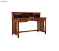 Wallace Computer Table With Drawers (Honey Finish). 
