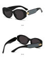 2025 New Oval Sunglasses Ladies Metal Snakehead Fashion Versatile Sun Glasses Women Luxury Goggle Oculos De Sol Feminino UV400. 