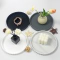 1 pcs, silicone bathroom tray, jewelry tray, jewelry tray, kitchen tray, toiletries tray, vanity tray, storage tray. 