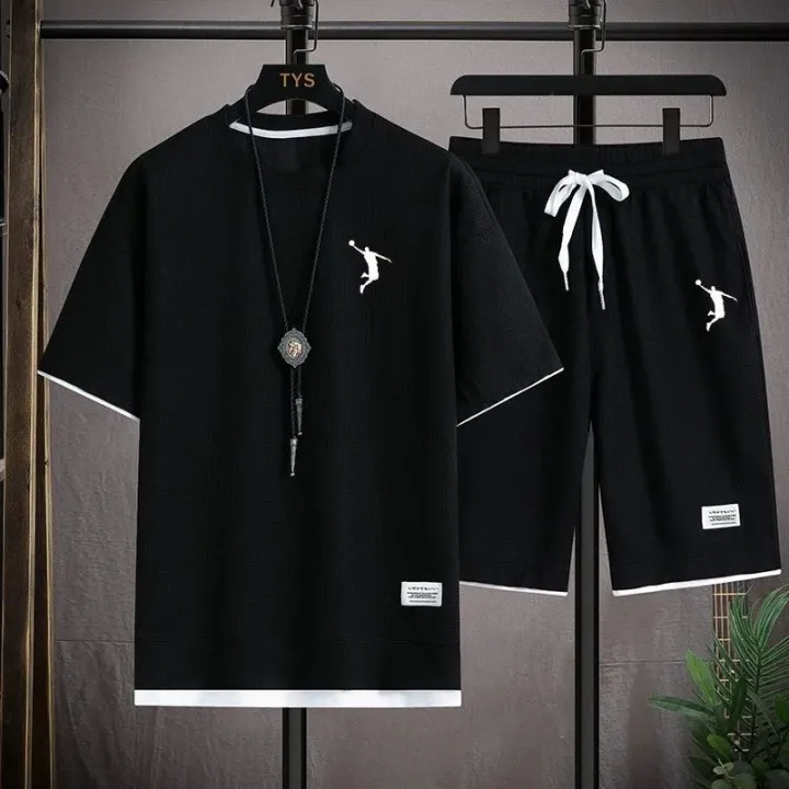 Summer%20Premium%20T-Shirt%20And%20Half%20Pant%20Set%20For%20Men%20-%20Image%205