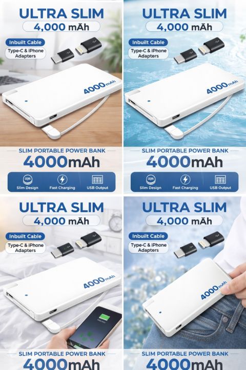 4000mah-Portable%20Power%20Bank,pocket%20size%20Usb%20Port,Input%20and%20Output%20Fast%20Charge%20-%20Image%204