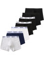 7 pieces mixed boys' underwear 8-14 years old solid color breathable soft stretch 95% cotton boy's boxer briefs. 