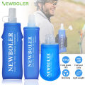 NEWBOLER 150ml 250ml 500ml Water Bottle TPU Folding Soft Flask Outdoor Sport Water Bag Collapsible Water Bottle Running Camping. 