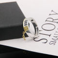 Anime JoJo's Bizarre Adventure Rings Kujo Jotaro Adjustable Opening Ring Unisex Cosplay Jewelry Accessories For Friends Gift. 